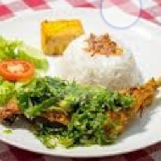 Nasi Ayam Sambal Ijo
